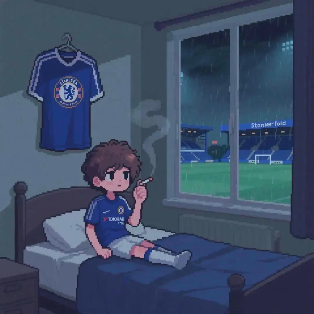 足球像素风头像