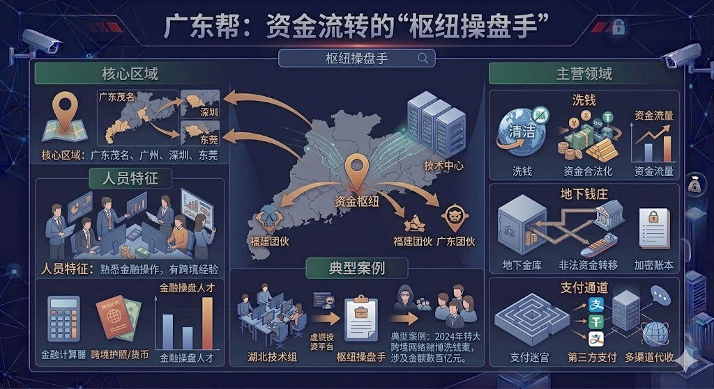全国灰黑产地域分布情况